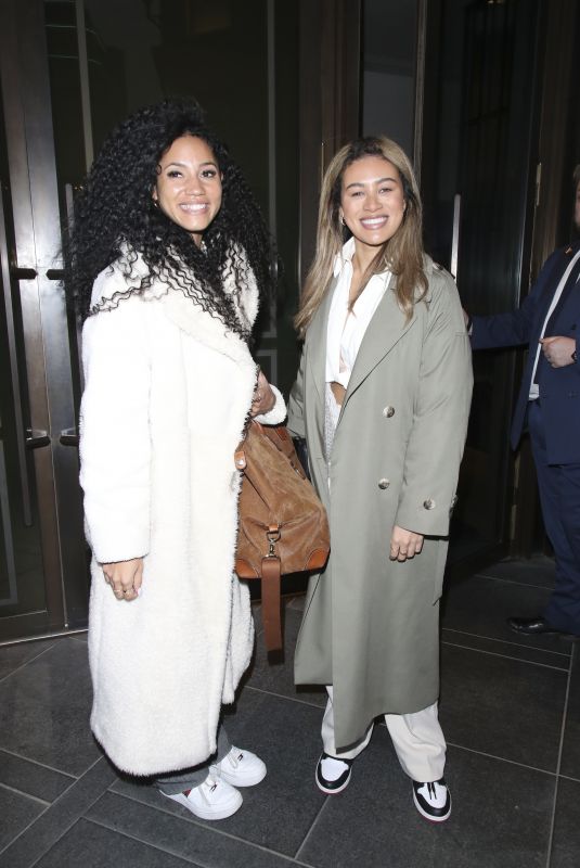 MONTANA BROWN and VICK HOPE Arrives at Boots No7’s Pro Derm Scan Launch Party at Londoner Hotel 04/05/2022