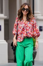 MYLEENE KLASS Arrives at Smooth Radio in London 04/29/2022