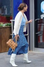 MYLEENE KLASS Leaves Smooth Radio in London 04/01/2022