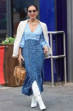 MYLEENE KLASS Leaves Smooth Radio in London 04/01/2022