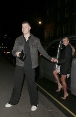 NADIYA BYCHKOVA Arrives at 34 Restaurant in London 04/14/2022