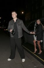 NADIYA BYCHKOVA Arrives at 34 Restaurant in London 04/14/2022