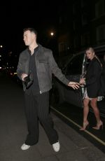 NADIYA BYCHKOVA Arrives at 34 Restaurant in London 04/14/2022