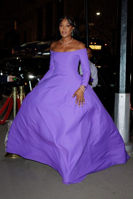 NAOMI CAMPBELL Arrives at 2022 Prince