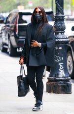 NAOMI CAMPBELL Out and About in New York 04/26/2022