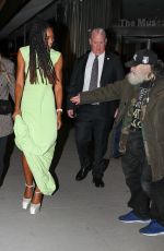 NAOMIE HARRIS Leaves The Man Who Fell to Earth Premiere in New York 04/19/2022