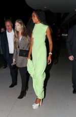 NAOMIE HARRIS Leaves The Man Who Fell to Earth Premiere in New York 04/19/2022