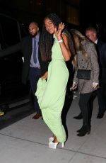 NAOMIE HARRIS Leaves The Man Who Fell to Earth Premiere in New York 04/19/2022