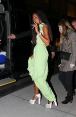 NAOMIE HARRIS Leaves The Man Who Fell to Earth Premiere in New York 04/19/2022