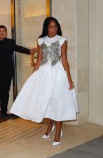 NAOMIE HARRIS Out for a Private Event at Omega 5th Avenue in New York 04/20/2022