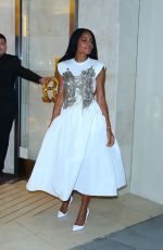NAOMIE HARRIS Out for a Private Event at Omega 5th Avenue in New York 04/20/2022