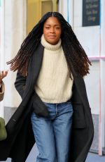 NAOMIE HARRIS Out with a Friend at Central Park in New York 04/21/2022
