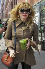 NATASHA LYONNE Arrives at CBS Studios in New York 04/20/2022