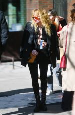 NATASHA LYONNE Out in New York 04/20/2022