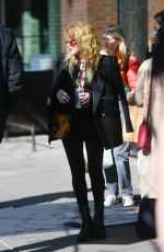 NATASHA LYONNE Out in New York 04/20/2022