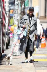 NICKY HILTON Out with Her Dog in New York 04/29/2022