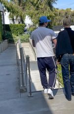 NICOLA PELTZ and Brooklyn Beckham Shopping at Erewhon Market in Santa Monica 04/25/2022