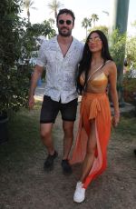 NICOLE SCHERZINGER and Thom Evans at Coachella Festival in Indio 04/16/2022