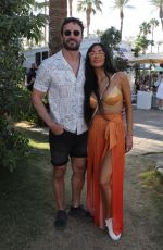 NICOLE SCHERZINGER and Thom Evans at Coachella Festival in Indio 04/16/2022