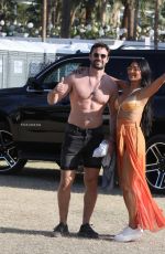 NICOLE SCHERZINGER and Thom Evans at Coachella Festival in Indio 04/16/2022