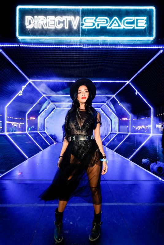 NICOLE SCHERZINGER at Directv Space in Thermal 04/16/2022