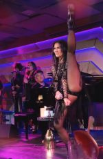 NICOLE SCHERZINGER Oerforms at Pendry Hotel