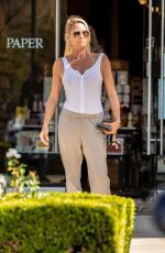 NICOLETTE SHERIDAN Out and About in Los Angeles 04/25/2022