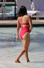 NIKKI BELLA in Bikini at a Pool in Indian Wells 04/17/2022