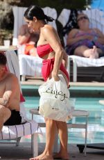 NIKKI BELLA in Bikini at a Pool in Indian Wells 04/17/2022