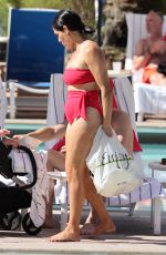 NIKKI BELLA in Bikini at a Pool in Indian Wells 04/17/2022