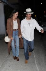 NIKKI REED and Ian Somerhalder Out in Santa Monica 04/06/2022