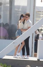 NINA DOBREV and Shaun White Out in Athens 04/10/2022