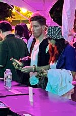 NINA DOBREV Arrives at Coachella Valley Music and Arts Festival in Indio 04/23/2022