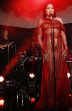 NOAH CYRUS Performs at Jimmy Kimmel Live 04/20/2022