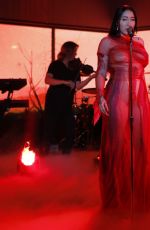NOAH CYRUS Performs at Jimmy Kimmel Live 04/20/2022