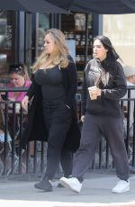 NOOR ALFALLAH at Le Pain Quotidien in Beverly Hills 04/25/2022