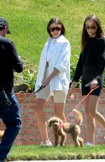 OLIVIA and SOPHIA CULPO on the Set of Her Reality Show in Los Angeles 03/29/2022