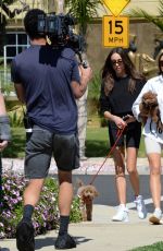 OLIVIA and SOPHIA CULPO on the Set of Her Reality Show in Los Angeles 03/29/2022