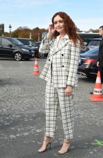 OLIVIA COOKE Arrives at Dior Show at Paris Fashion Week 09/28/2022