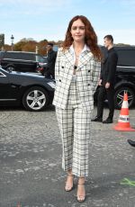 OLIVIA COOKE Arrives at Dior Show at Paris Fashion Week 09/28/2022