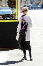 OLIVIA PALERMO Out in New York 04/28/2022