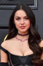 OLIVIA RODRIGO at 64th Annual Grammy Awards in Las Vegas 04/03/2022