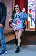 OLIVIA RODRIGO Out Shopping on 5th Avenue in New York 04/28/2022