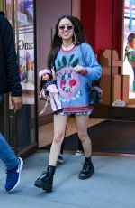 OLIVIA RODRIGO Out Shopping on 5th Avenue in New York 04/28/2022
