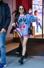 OLIVIA RODRIGO Out Shopping on 5th Avenue in New York 04/28/2022
