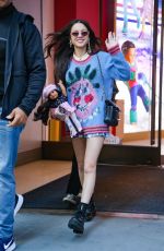 OLIVIA RODRIGO Out Shopping on 5th Avenue in New York 04/28/2022