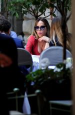 ORNELLA MUTI and NAIKE RIVELLI Out and About in Milan 04/14/2022