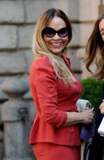 ORNELLA MUTI and NAIKE RIVELLI Out and About in Milan 04/14/2022