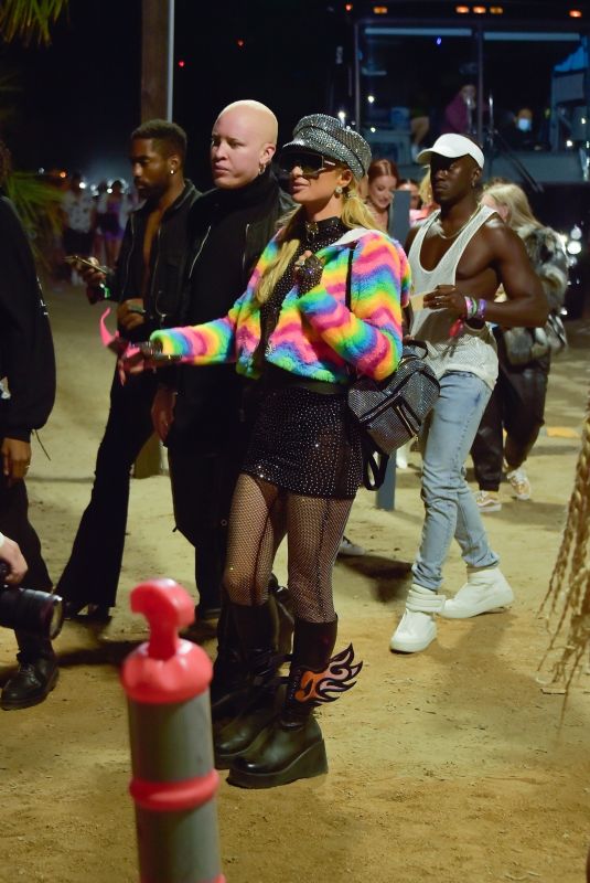 PARIS HILTON at Neon Festival at Coachella 2022 in Indio 04/16/2022