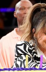 PAULA ABDUL at Kareem Abdul Jabbar 75th Birthday Celebration at Crypto.com Arena in Los Angeles 04/08/2022